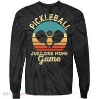 Pickleball Art For Women Paddle Pickleball Player Tie-Dye Long Sleeve Shirt thumb 0