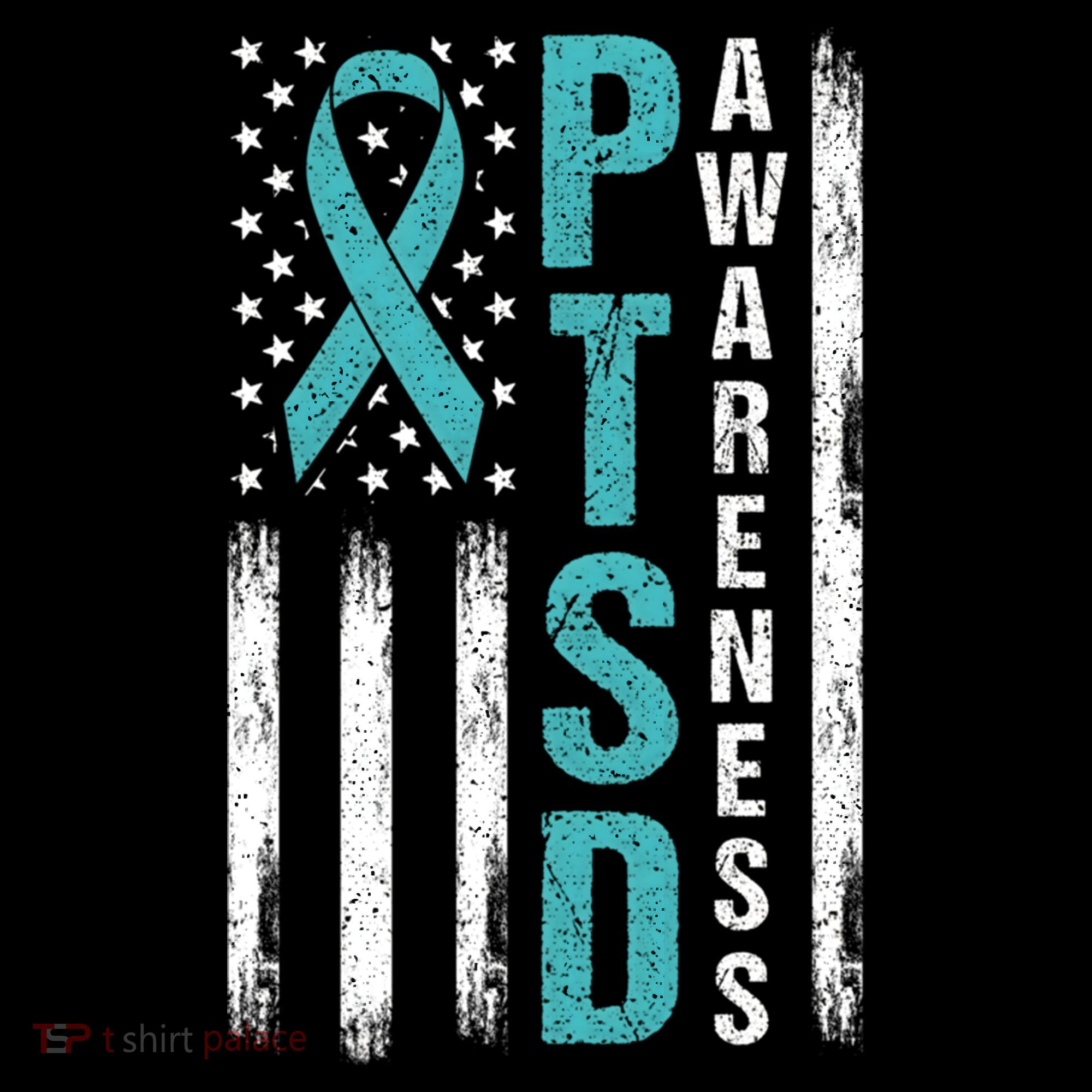 Ptsd Awareness Flag Post Traumatic Stress Disorder Warrior Gift Women's Hoodie