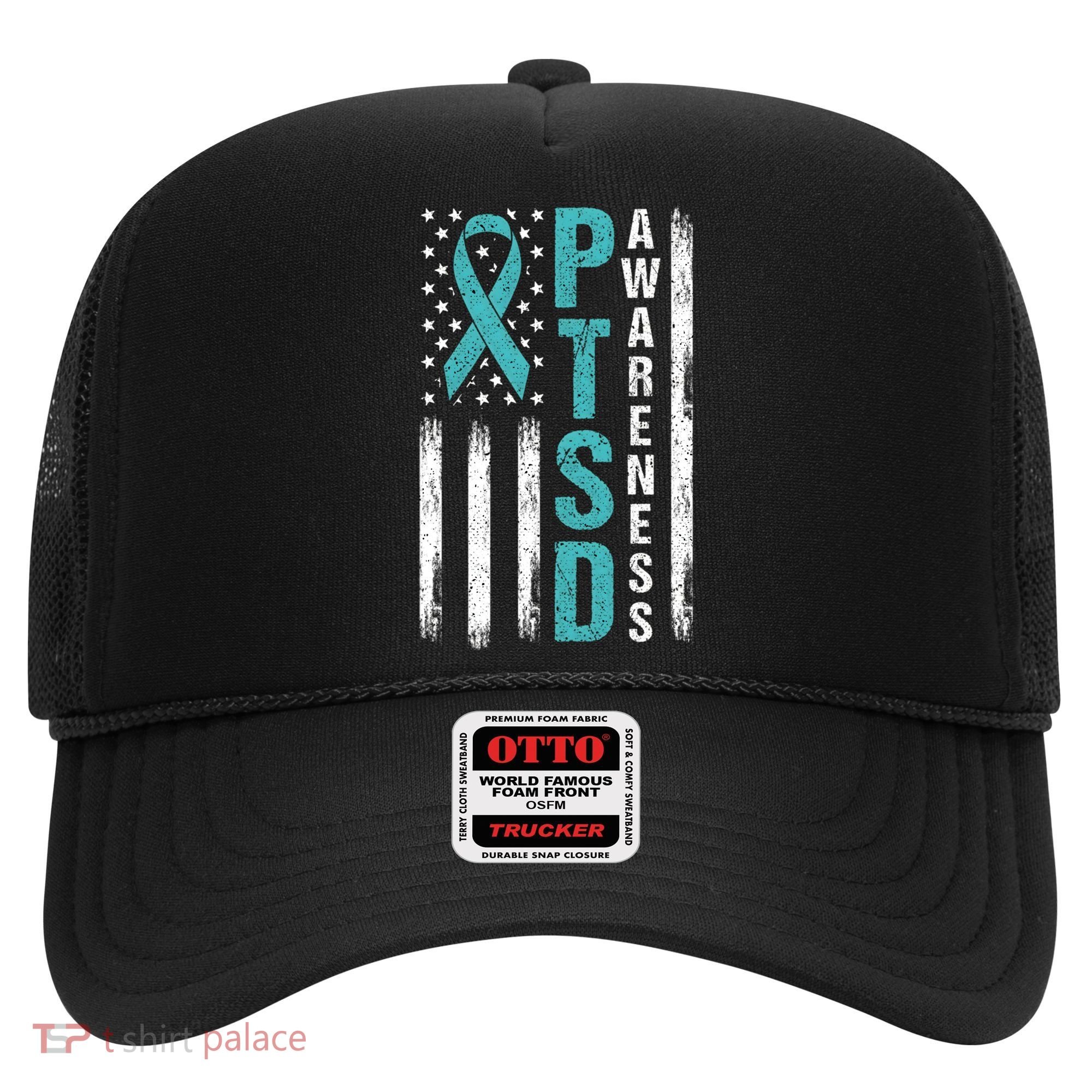 Ptsd Awareness Flag Post Traumatic Stress Disorder Warrior Gift Hat
