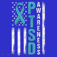 Ptsd Awareness Flag Post Traumatic Stress Disorder Warrior Gift Baby Bodysuit thumb 2