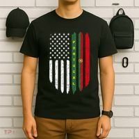 Portuguese American Flag Portugal Roots Dad Gift T-Shirt thumb 6