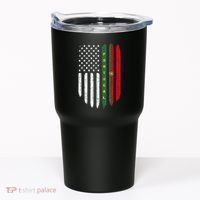 Portuguese American Flag Portugal Roots Dad Gift Tumbler thumb 0
