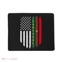Portuguese American Flag Portugal Roots Dad Gift Mousepad thumb 0