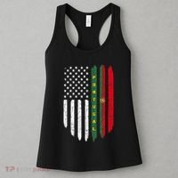 Portuguese American Flag Portugal Roots Dad Gift Women's Tank Top thumb 3