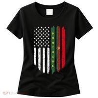 Portuguese American Flag Portugal Roots Dad Gift Women's T-Shirt thumb 0