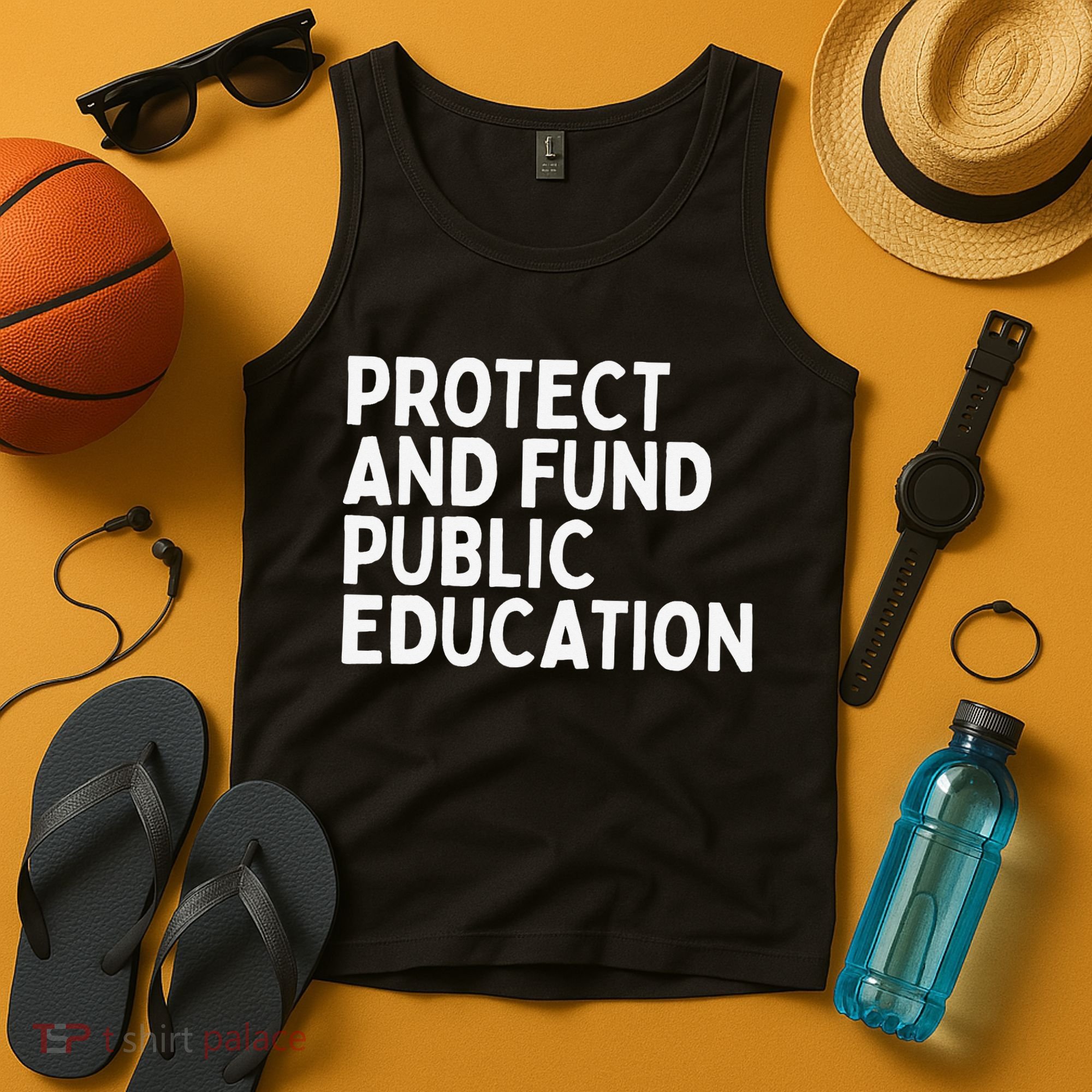 Protect And Fund Public Education Public Teachers Schools Tank Top