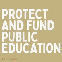 Protect And Fund Public Education Public Teachers Schools Hoodie thumb 2