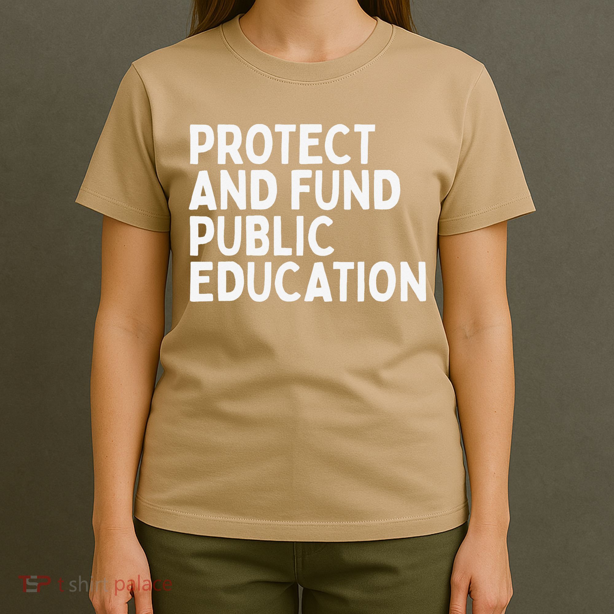 Protect And Fund Public Education Public Teachers Schools T-Shirt