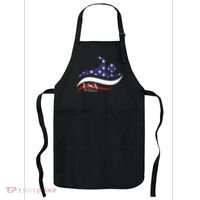Patriotic American Flag Swimming Usa Gift Swim Team Apron thumb 0