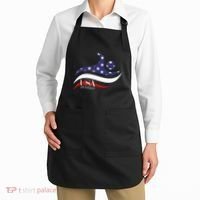 Patriotic American Flag Swimming Usa Gift Swim Team Apron thumb 2