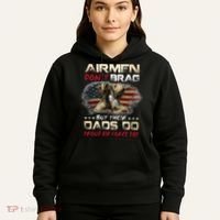 Proud Air Force Dad Air Force Graduation Air Tee Hoodie thumb 5