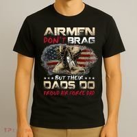 Proud Air Force Dad Air Force Graduation Air Tee T-Shirt thumb 3
