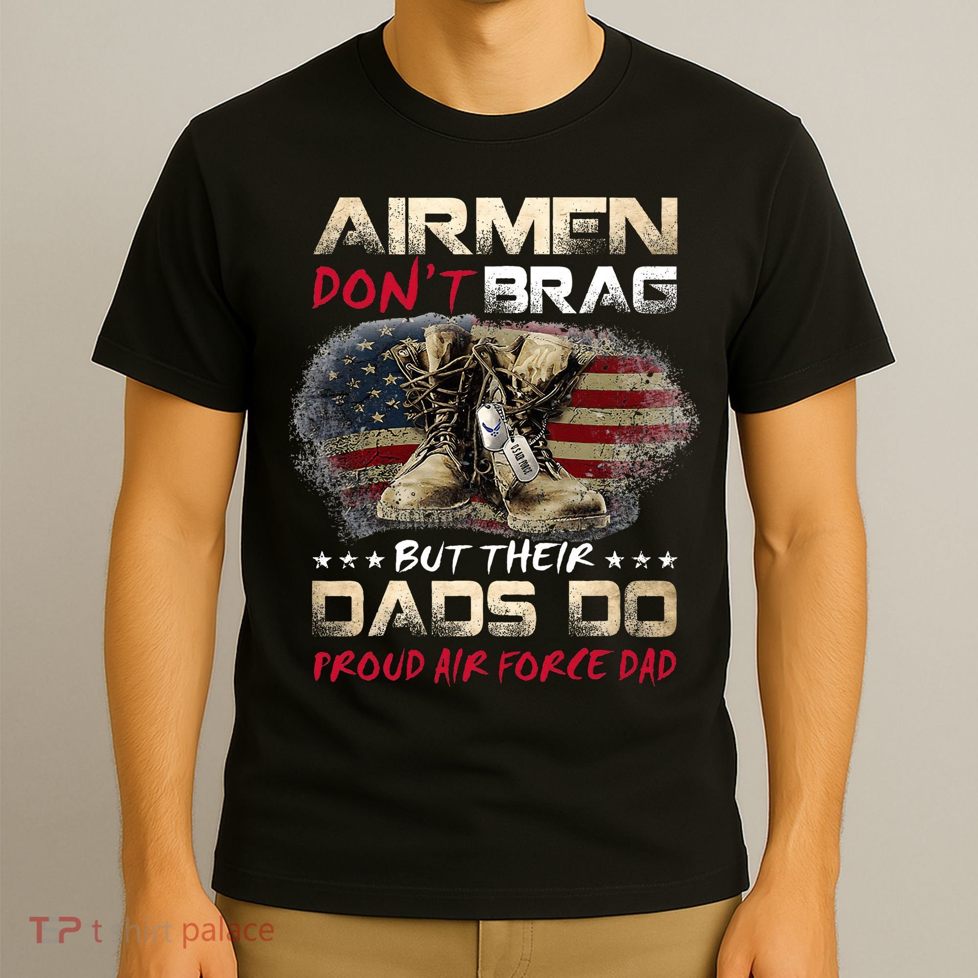 Proud Air Force Dad Air Force Graduation Air Tee T-Shirt