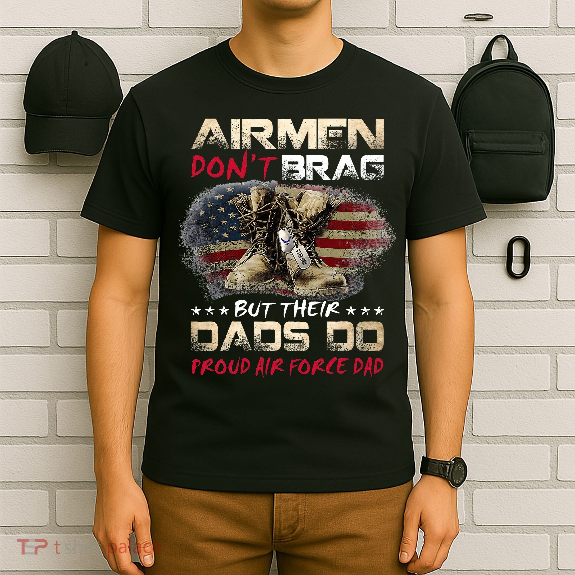 Proud Air Force Dad Air Force Graduation Air Tee T-Shirt