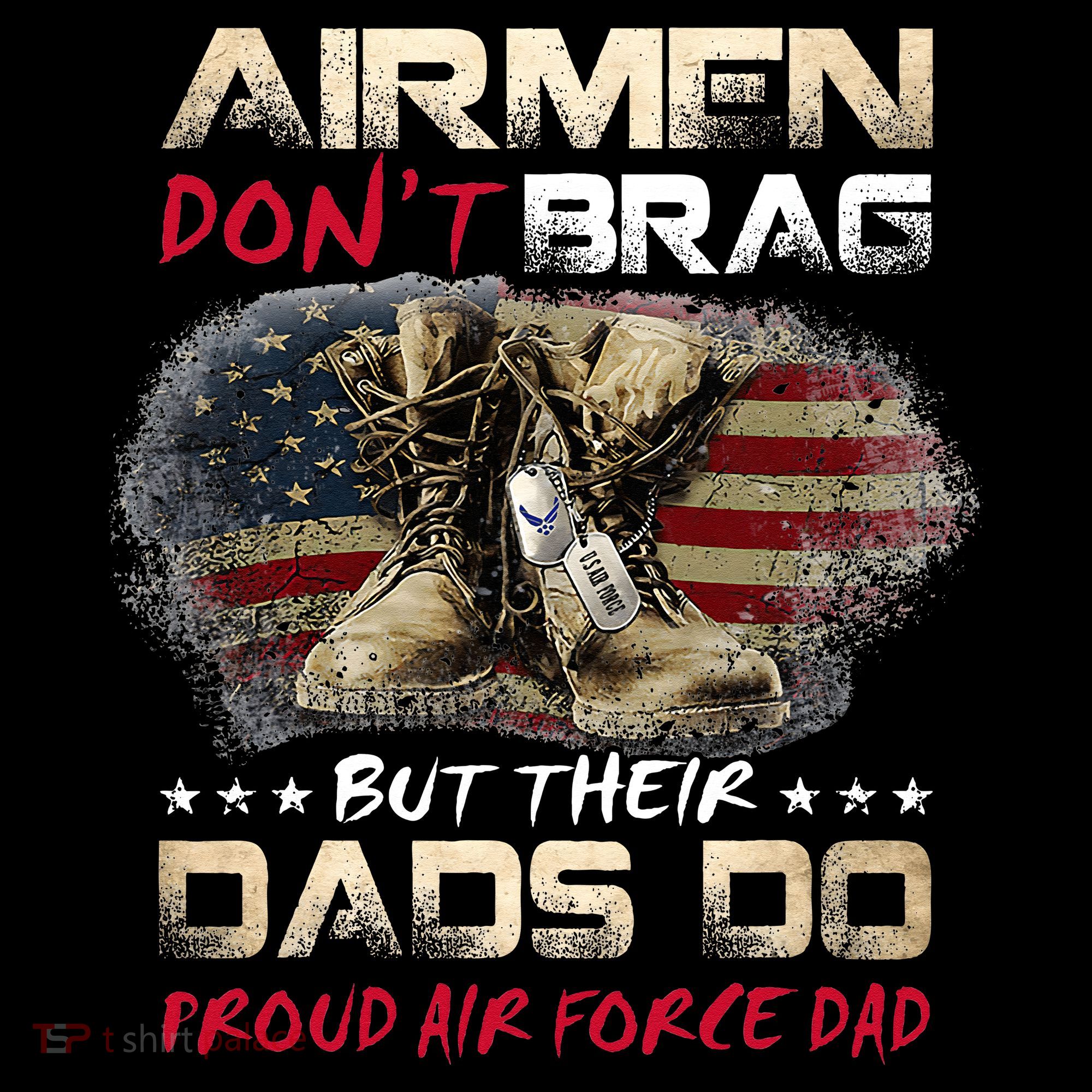 Proud Air Force Dad Air Force Graduation Air Tee T-Shirt