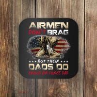 Proud Air Force Dad Air Force Graduation Air Tee Coaster thumb 0