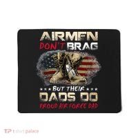 Proud Air Force Dad Air Force Graduation Air Tee Mousepad thumb 0