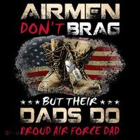 Proud Air Force Dad Air Force Graduation Air Tee Baby Bodysuit thumb 2