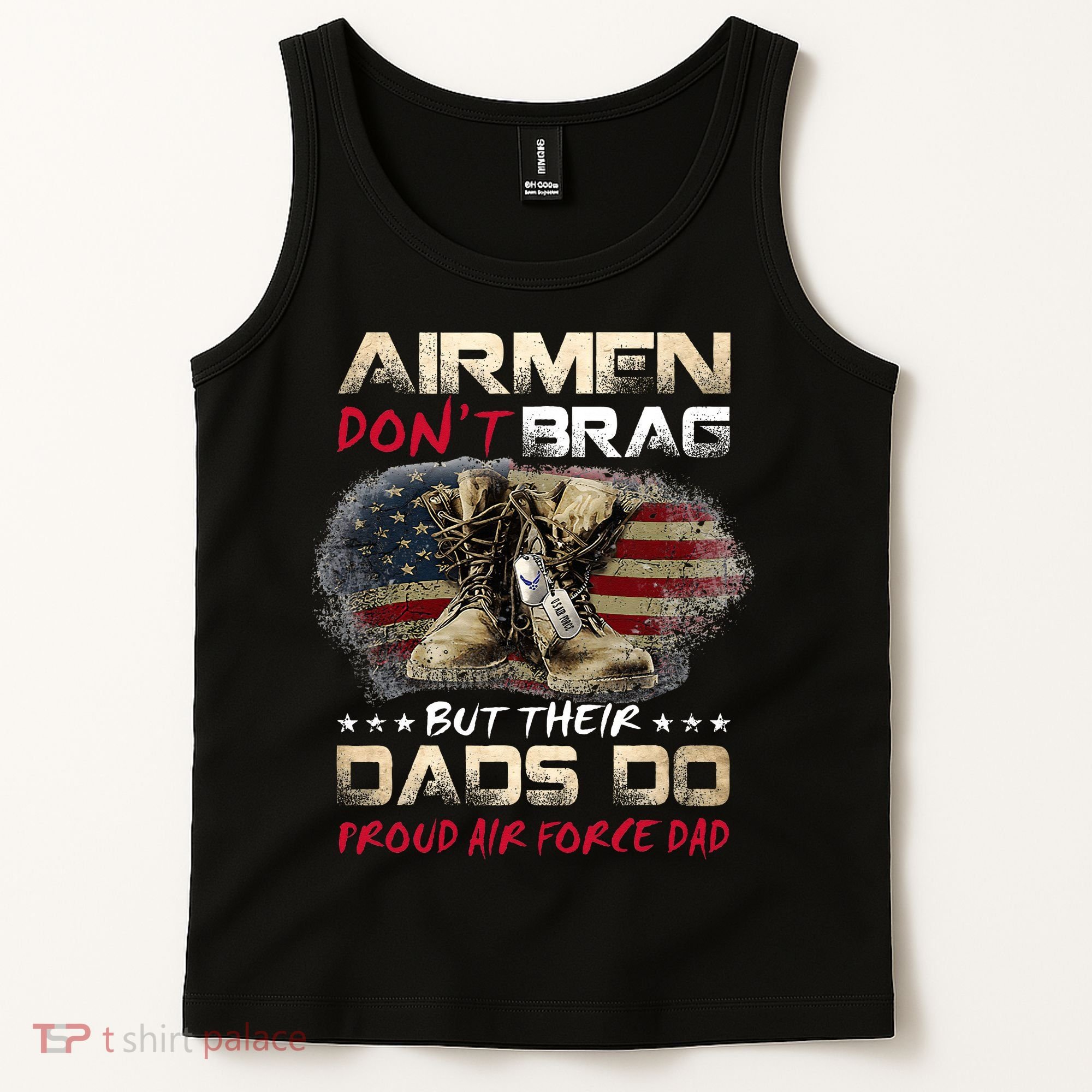 Proud Air Force Dad Air Force Graduation Air Tee Tank Top