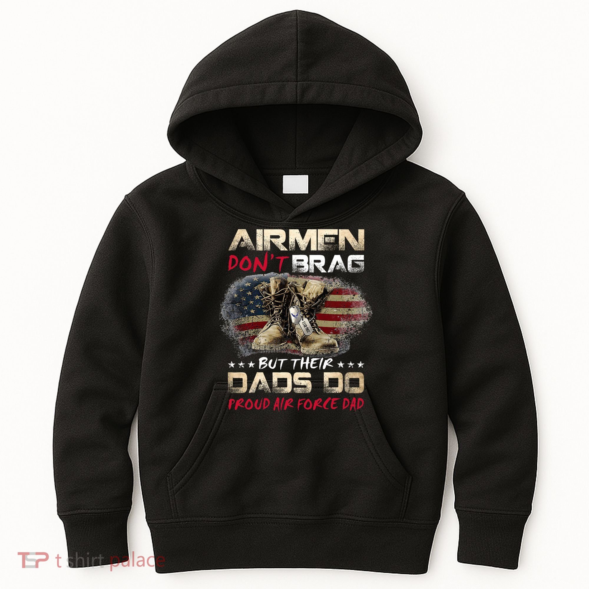 Proud Air Force Dad Air Force Graduation Air Tee Kids Hoodie