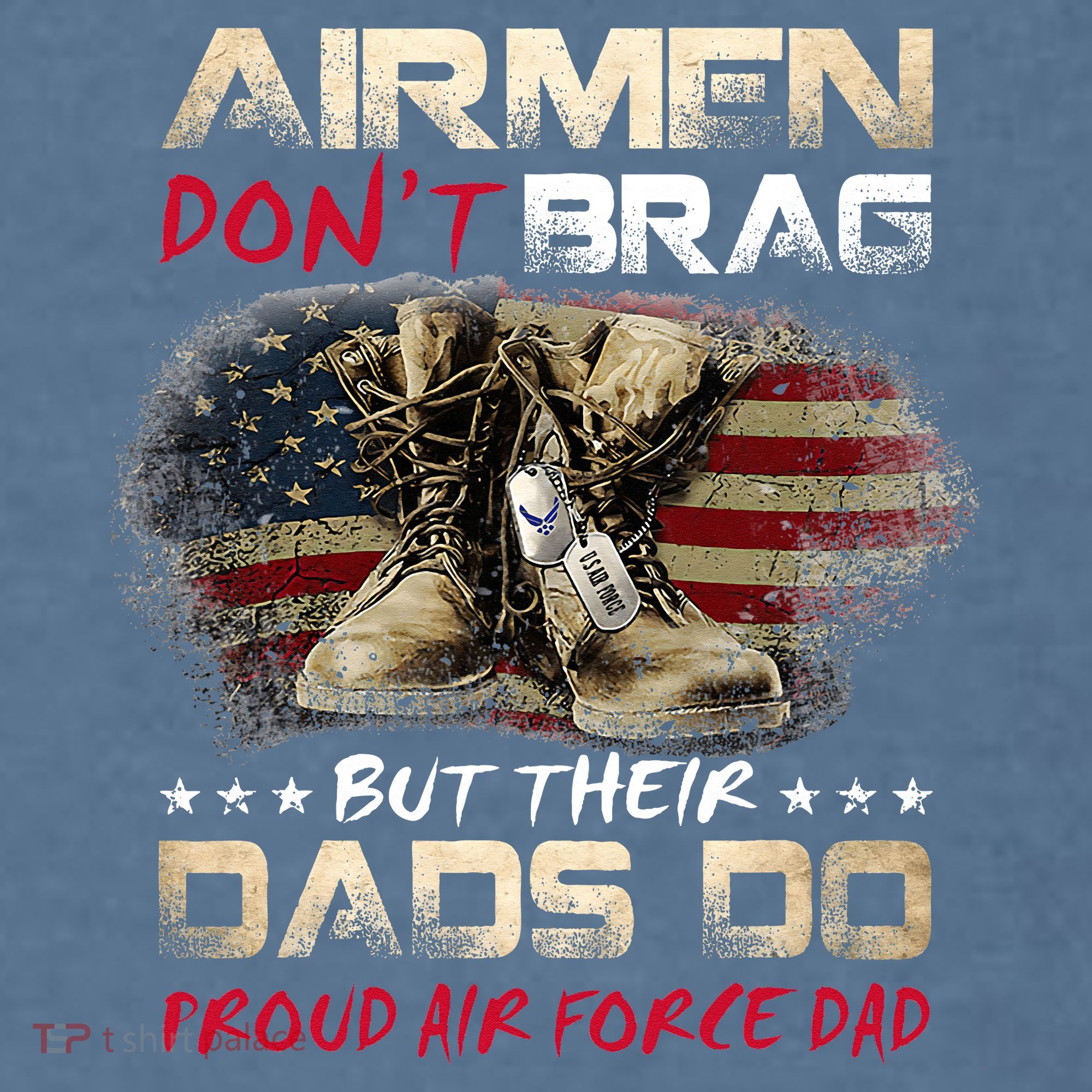Proud Air Force Dad Air Force Graduation Air Tee Comfort Colors Garment-Dyed Hooded Sweatshirt