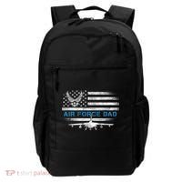 Proud Air Force Dad Cool Gift Veteran Flag Gift Great Gift Backpack thumb 0