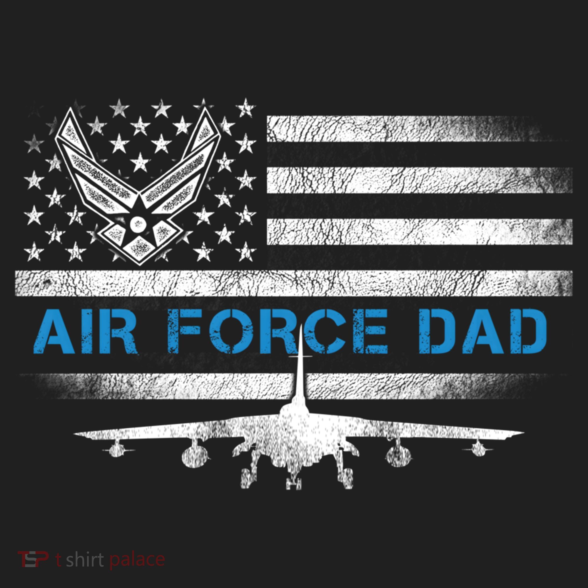 Proud Air Force Dad Cool Gift Veteran Flag Gift Great Gift Beanie