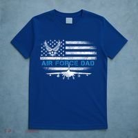 Proud Air Force Dad Cool Gift Veteran Flag Gift Great Gift T-Shirt thumb 5