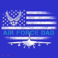 Proud Air Force Dad Cool Gift Veteran Flag Gift Great Gift T-Shirt thumb 7