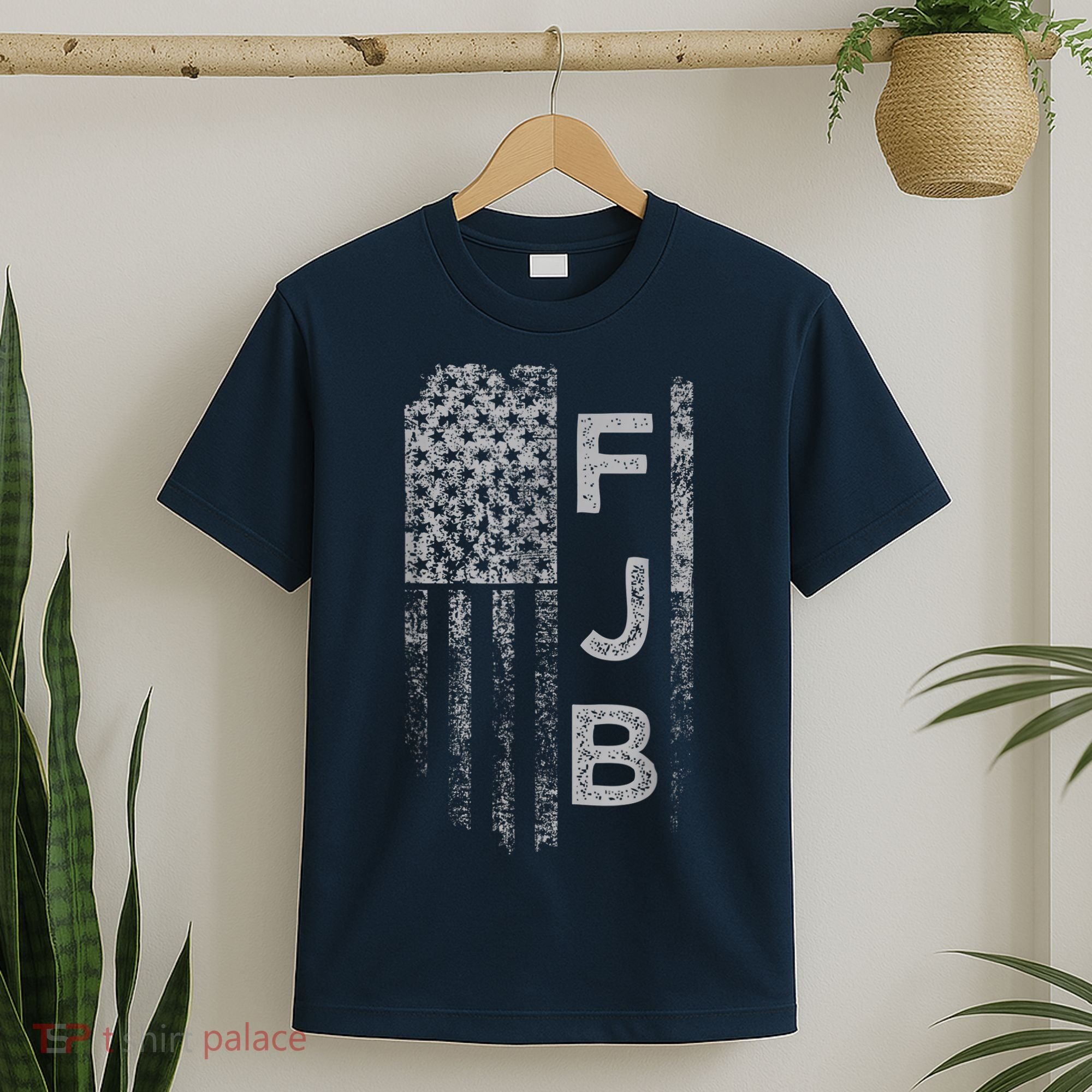Pro America Flag Fuck Biden FJB T-Shirt