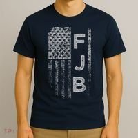 Pro America Flag Fuck Biden FJB T-Shirt thumb 3