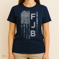 Pro America Flag Fuck Biden FJB T-Shirt thumb 4