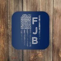 Pro America Flag Fuck Biden FJB Coaster thumb 0