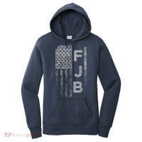 Pro America Flag Fuck Biden FJB Women's Hoodie thumb 0
