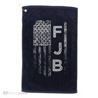 Pro America Flag Fuck Biden FJB Golf Towel thumb 0