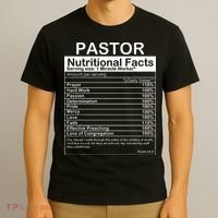Pastor Appreciation Gift Cool Preacher T-Shirt thumb 3