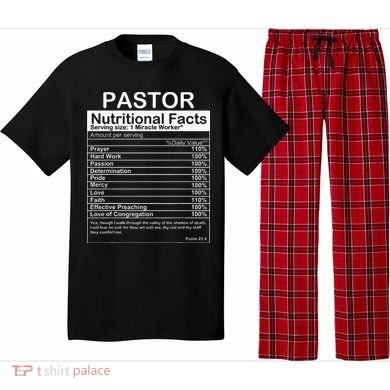 Pastor Appreciation Gift Cool Preacher Pajama Set