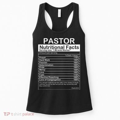 Pastor Appreciation Gift Cool Preacher Women's Tank Top