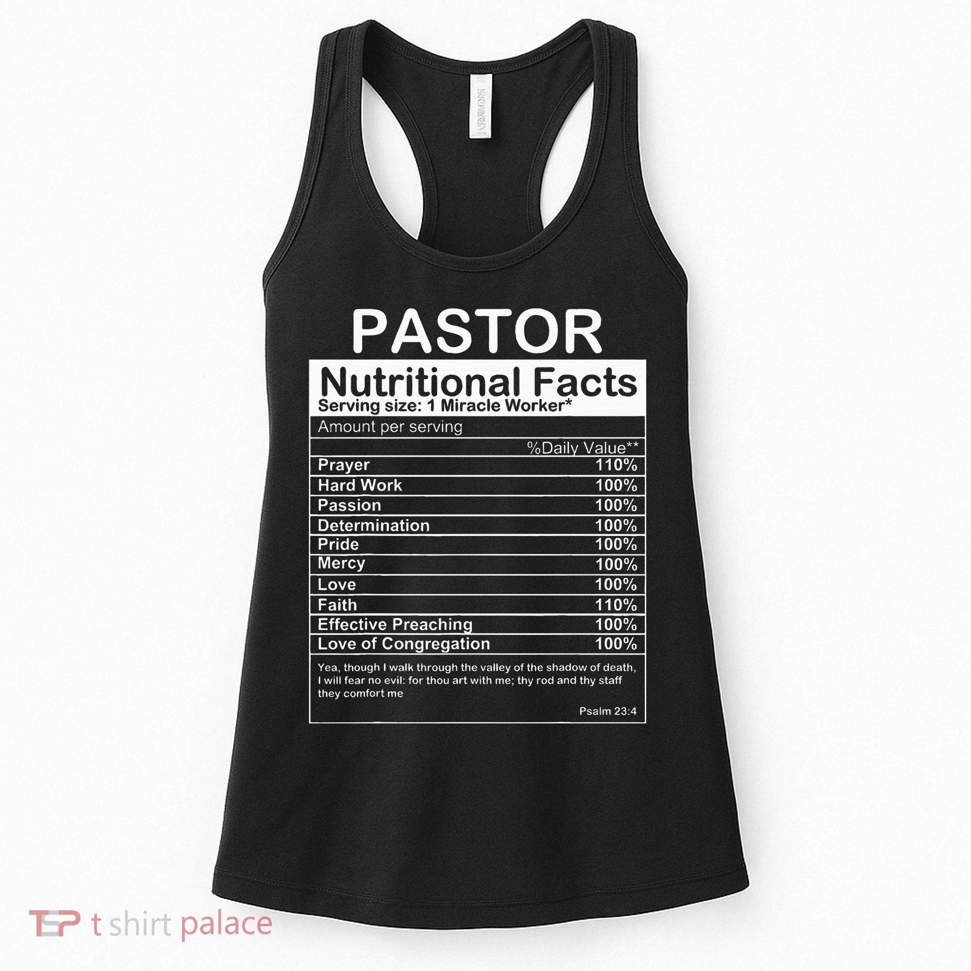 Pastor Appreciation Gift Cool Preacher Women's Tank Top