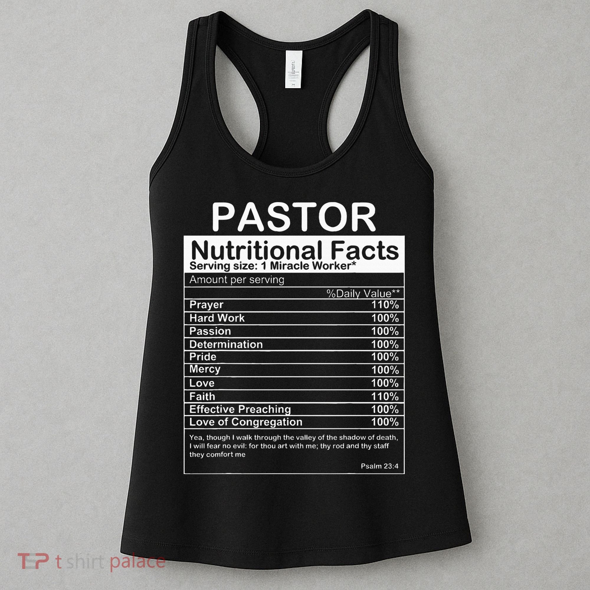 Pastor Appreciation Gift Cool Preacher Women's Tank Top