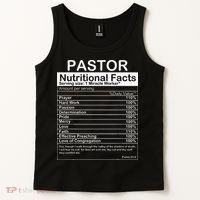 Pastor Appreciation Gift Cool Preacher Tank Top thumb 2