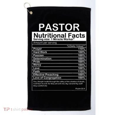 Pastor Appreciation Gift Cool Preacher Golf Towel