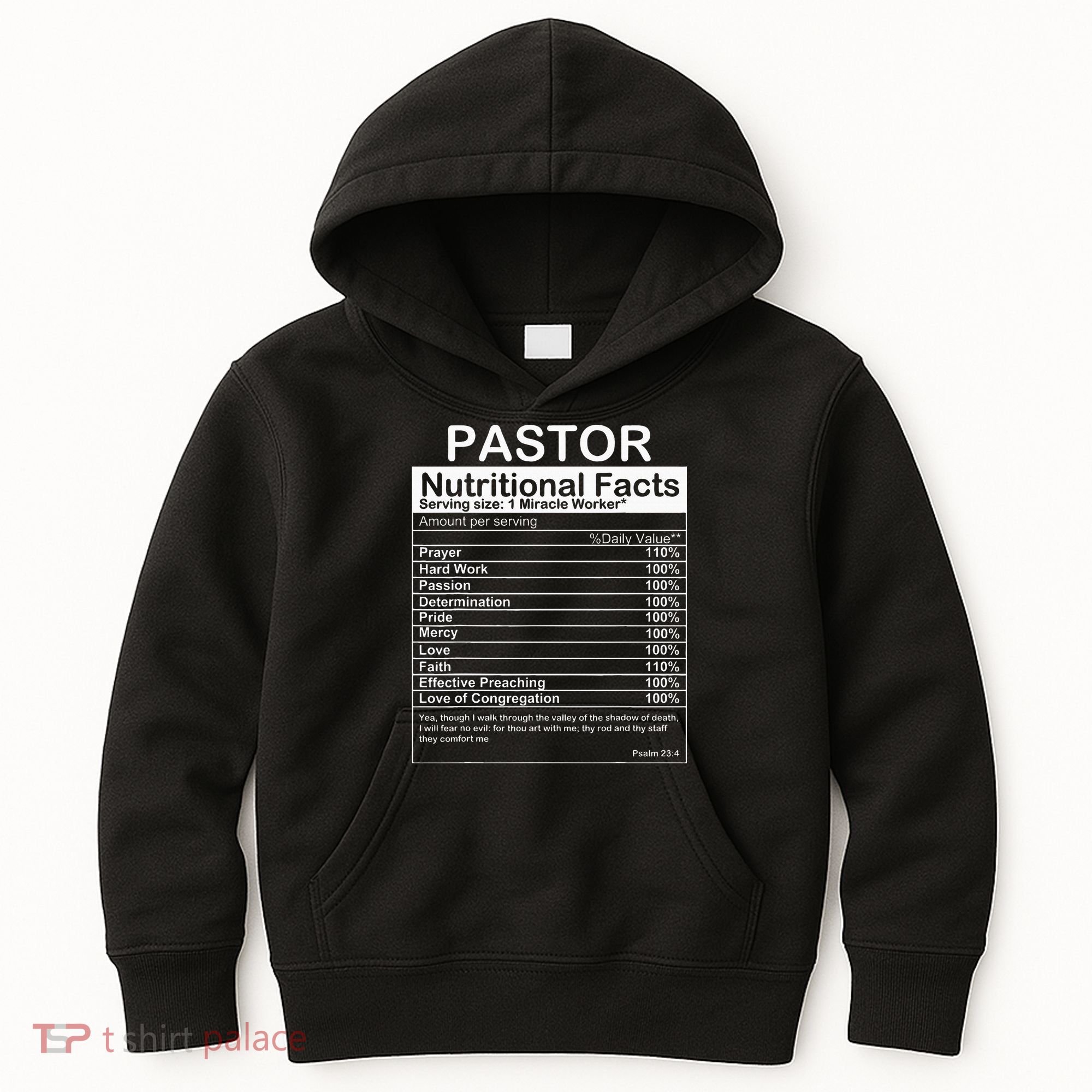 Pastor Appreciation Gift Cool Preacher Kids Hoodie