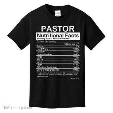 Pastor Appreciation Gift Cool Preacher Kids T-Shirt