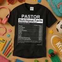 Pastor Appreciation Gift Cool Preacher Kids T-Shirt thumb 3