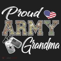 Proud Army Grandma Shirt Military Pride Beanie thumb 2