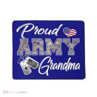 Proud Army Grandma Shirt Military Pride Mousepad thumb 0