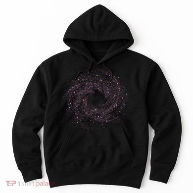 Physicist Astronaut Gift Idea Quantum Physics Spiral Galaxy Hoodie