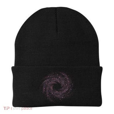 Physicist Astronaut Gift Idea Quantum Physics Spiral Galaxy Beanie