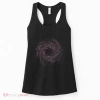 Physicist Astronaut Gift Idea Quantum Physics Spiral Galaxy Women's Tank Top thumb 0